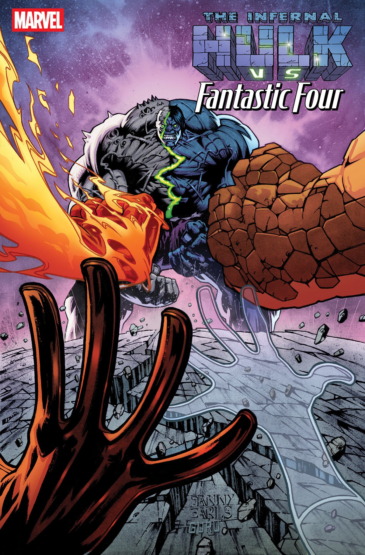 Infernal Hulk vs. Fantastic Four #1 Cover B Danny Earls