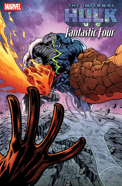 Infernal Hulk vs. Fantastic Four #1 Cover B Danny Earls