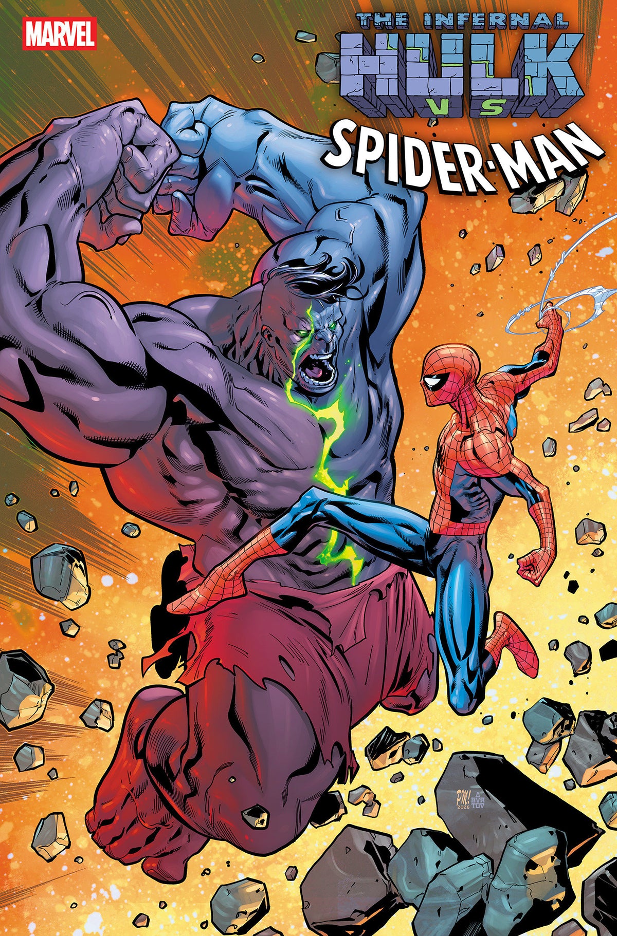 Infernal Hulk vs. Spider-Man #1 Cover D Paco Medina