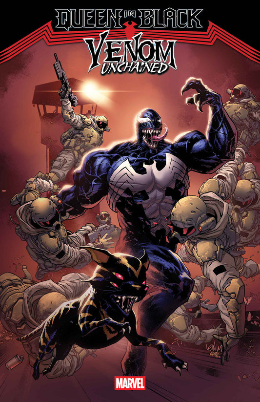 Comic book cover of 'Queen In Black: Venom Unchained #2 - David Marquez [Qib] PRESALE 8/26'