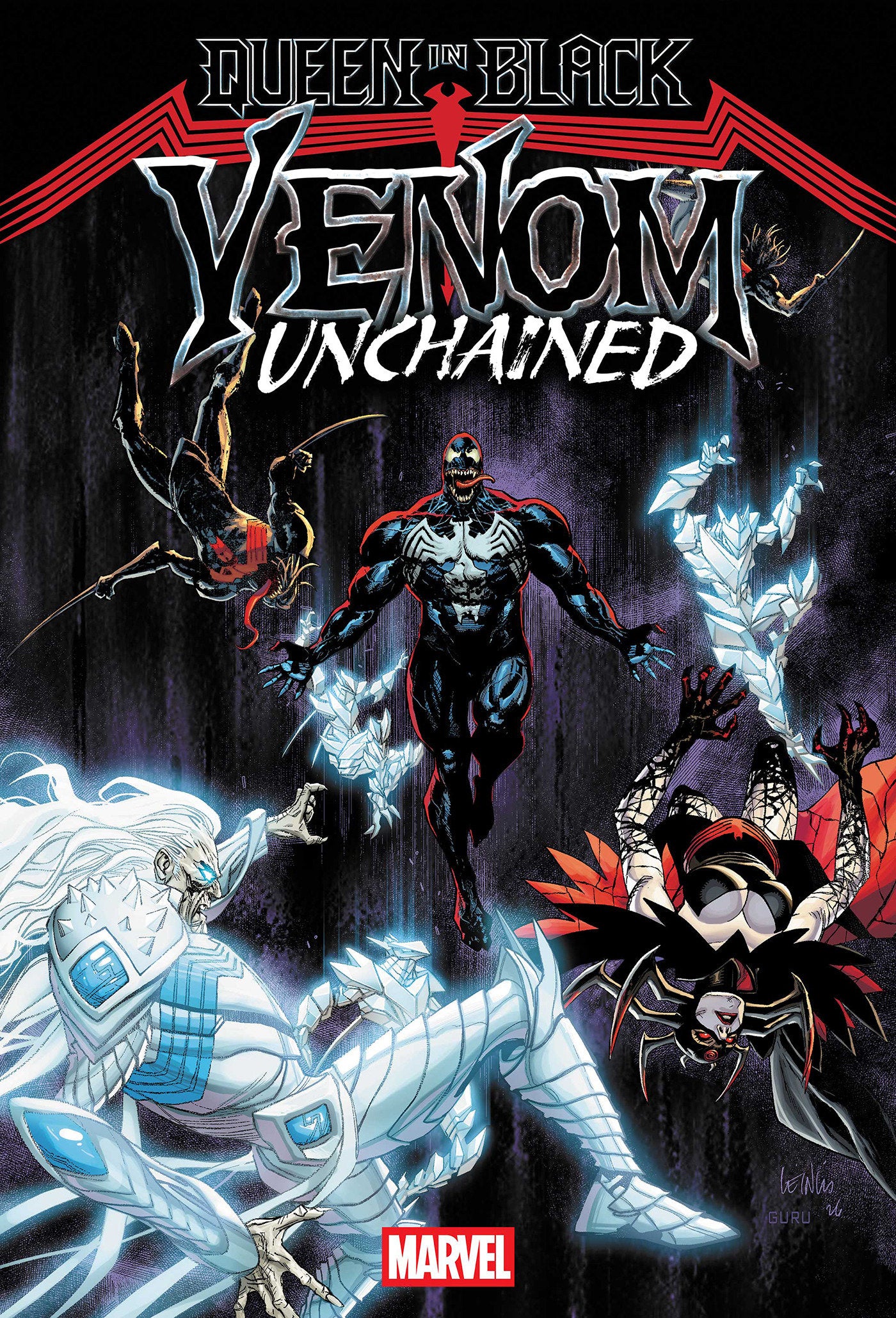 Queen in Black: Venom Unchained #3 Cover A Leinil Yu