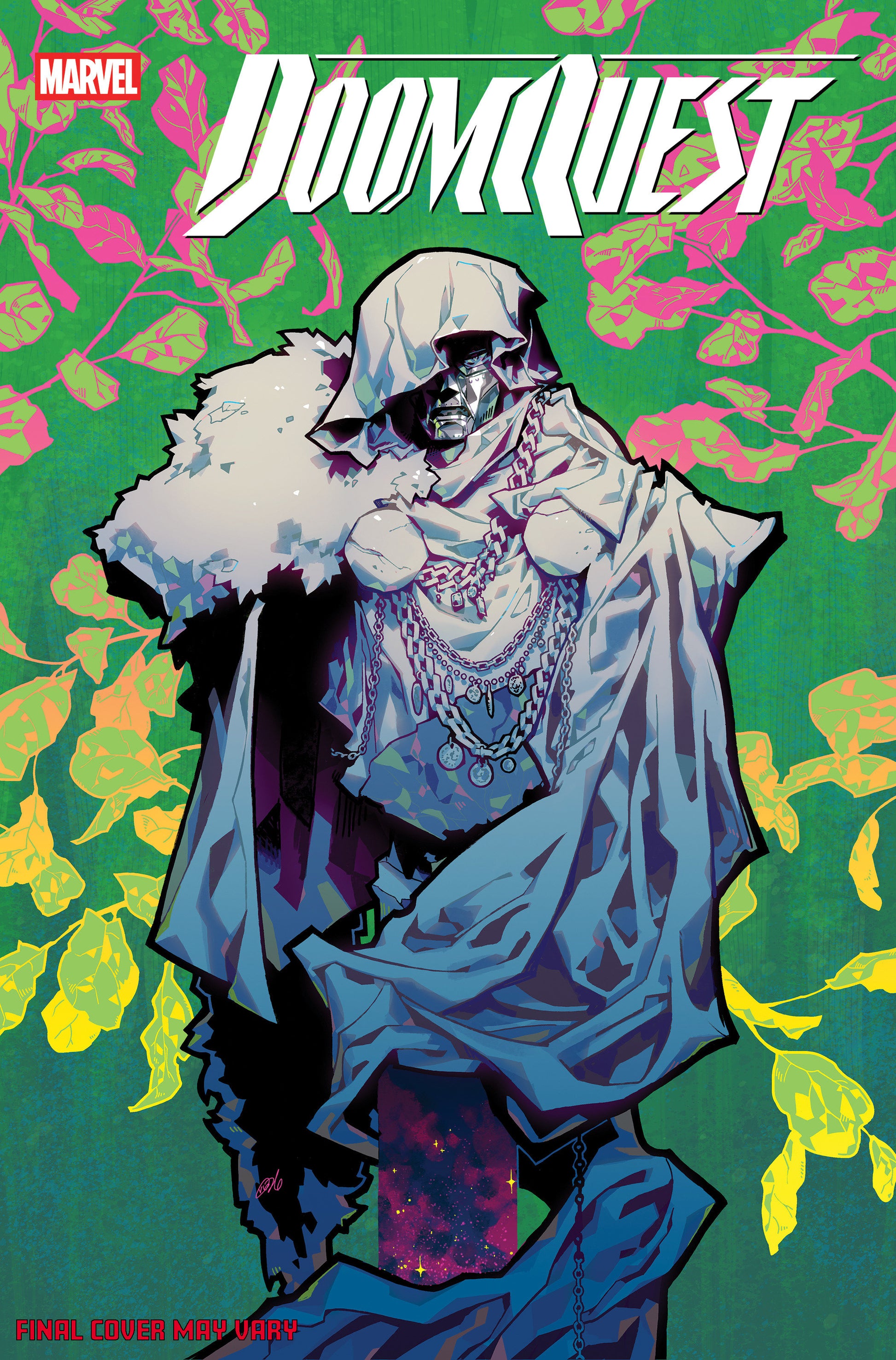 Comic book cover of 'Doomquest #1 Rose Besch Variant'