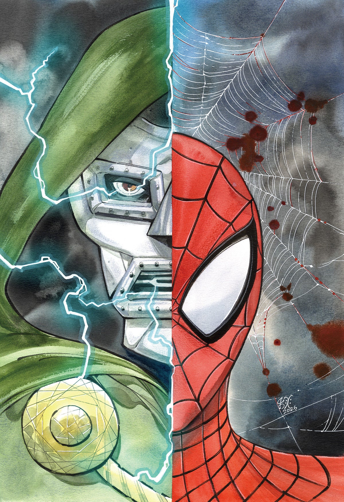 Challenges Of Doom: Spider-Man #1 Peach Momoko Full Art Variant (Inc 1:50) PRESALE 9/09