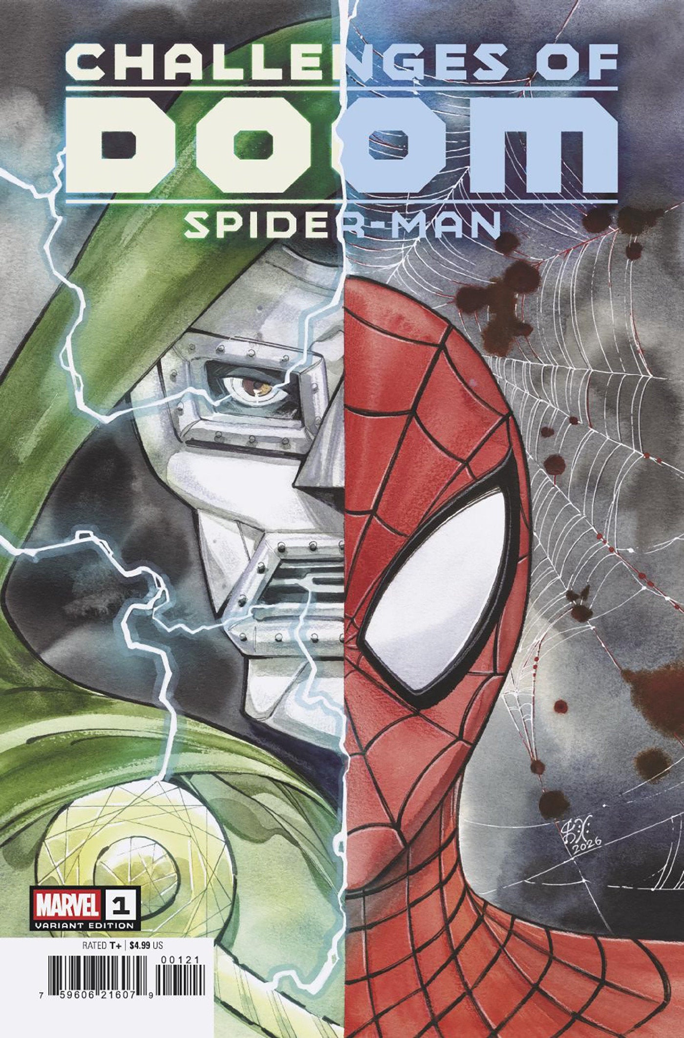 Challenges Of Doom: Spider-Man #1 Peach Momoko Variant PRESALE 9/09