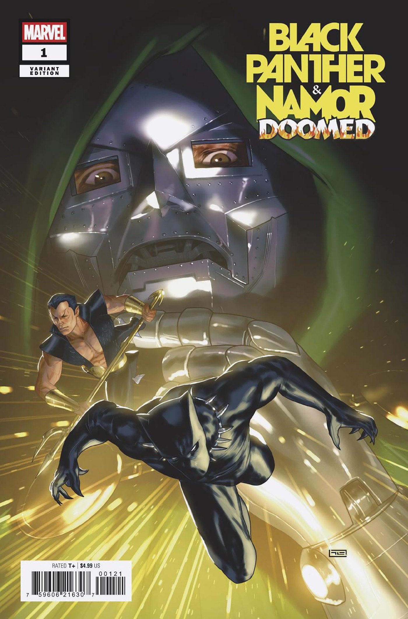 Black Panther/Namor: Doomed #1 Taurin Clarke Variant PRESALE 9/02