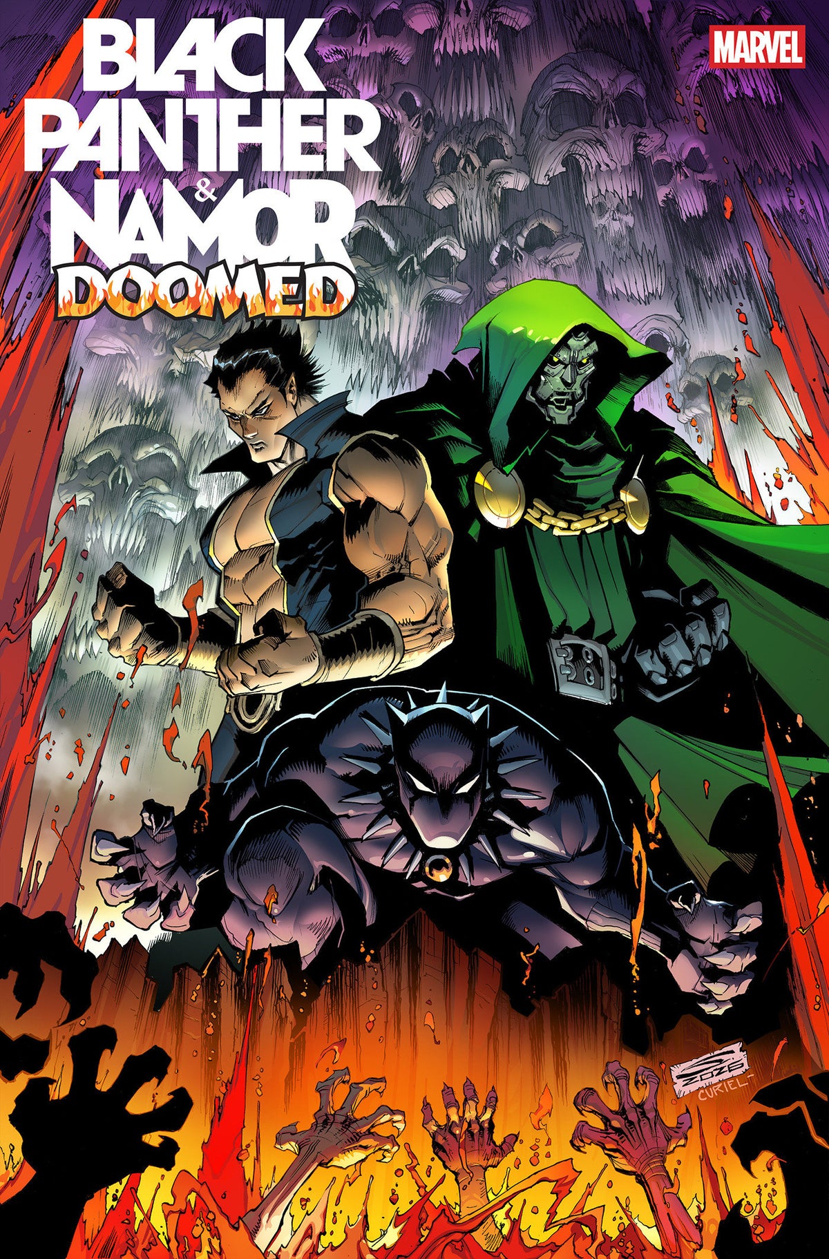 BLACK PANTHER/NAMOR: DOOMED #3 Cover B Gerardo Sandoval