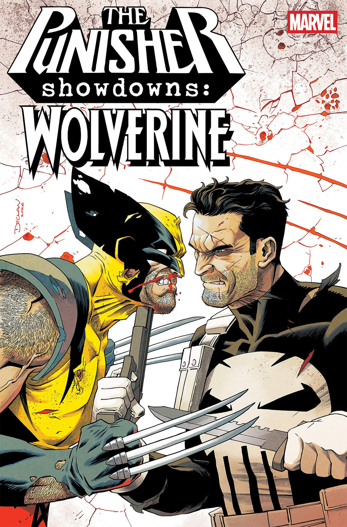 Punisher Showdowns: Wolverine #1 Cover C 1:25 Declan Shalvey
