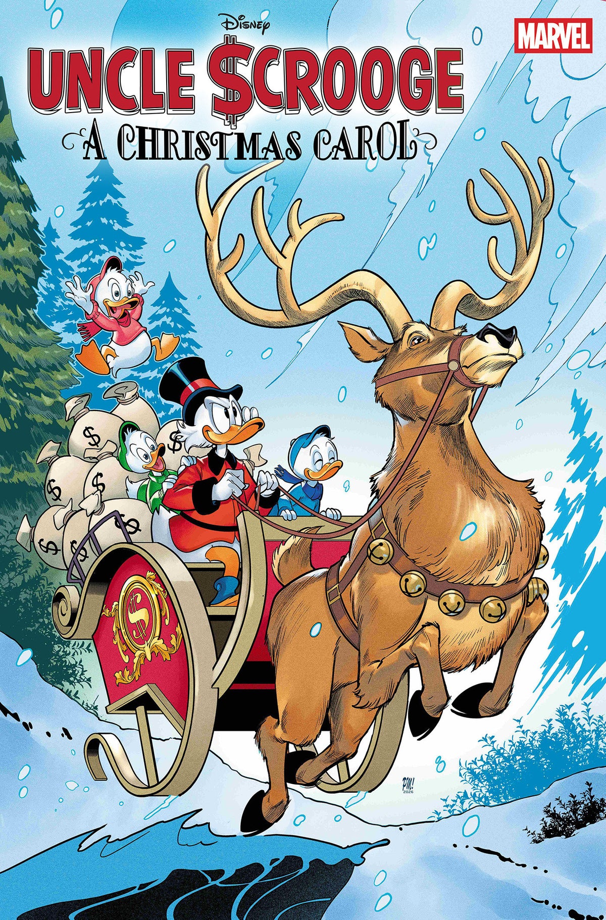 Uncle Scrooge: A Christmas Carol #1 Cover D 1:25 Paco Medina
