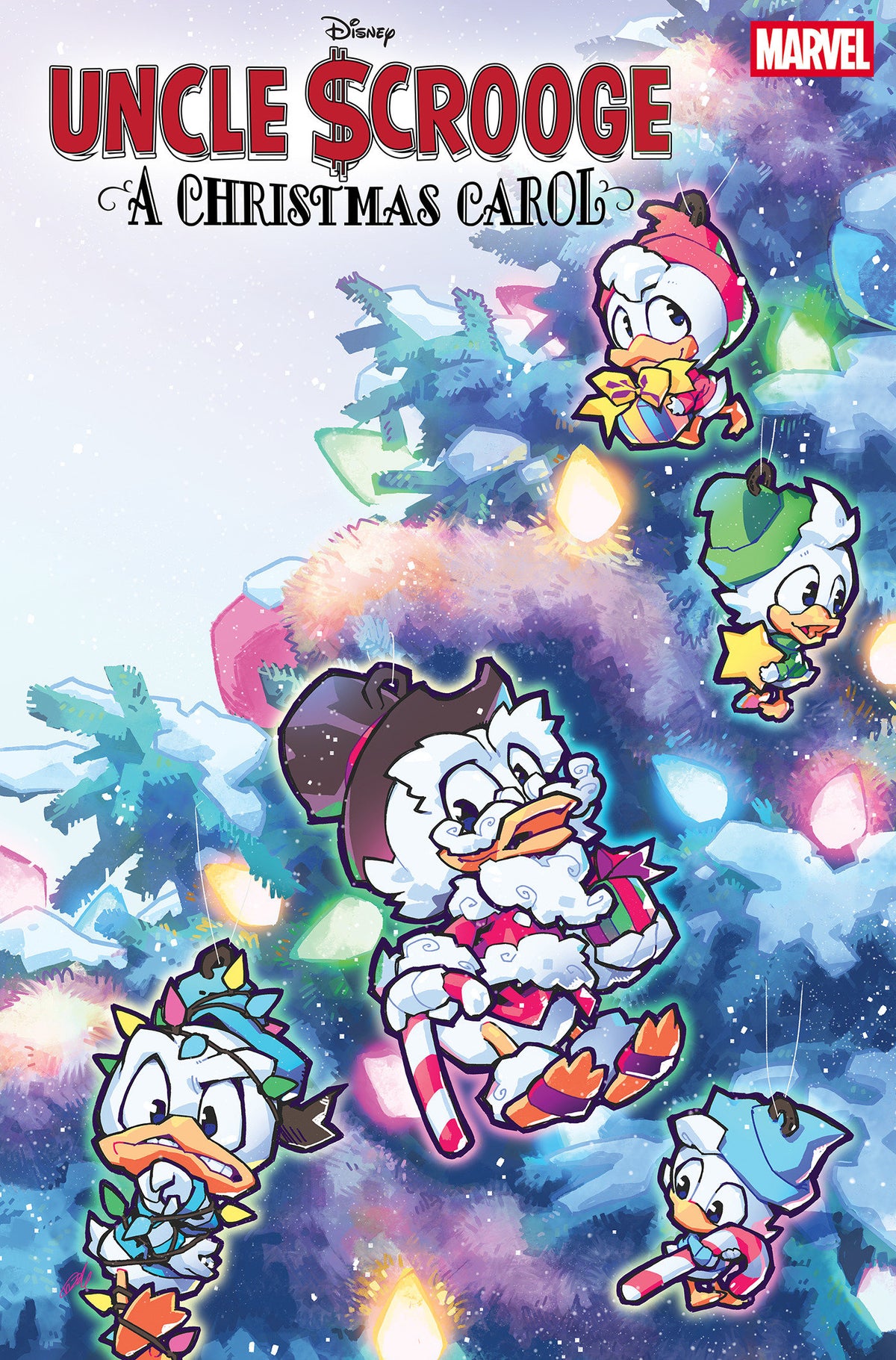 Uncle Scrooge: A Christmas Carol #1 Cover B Rose Besch