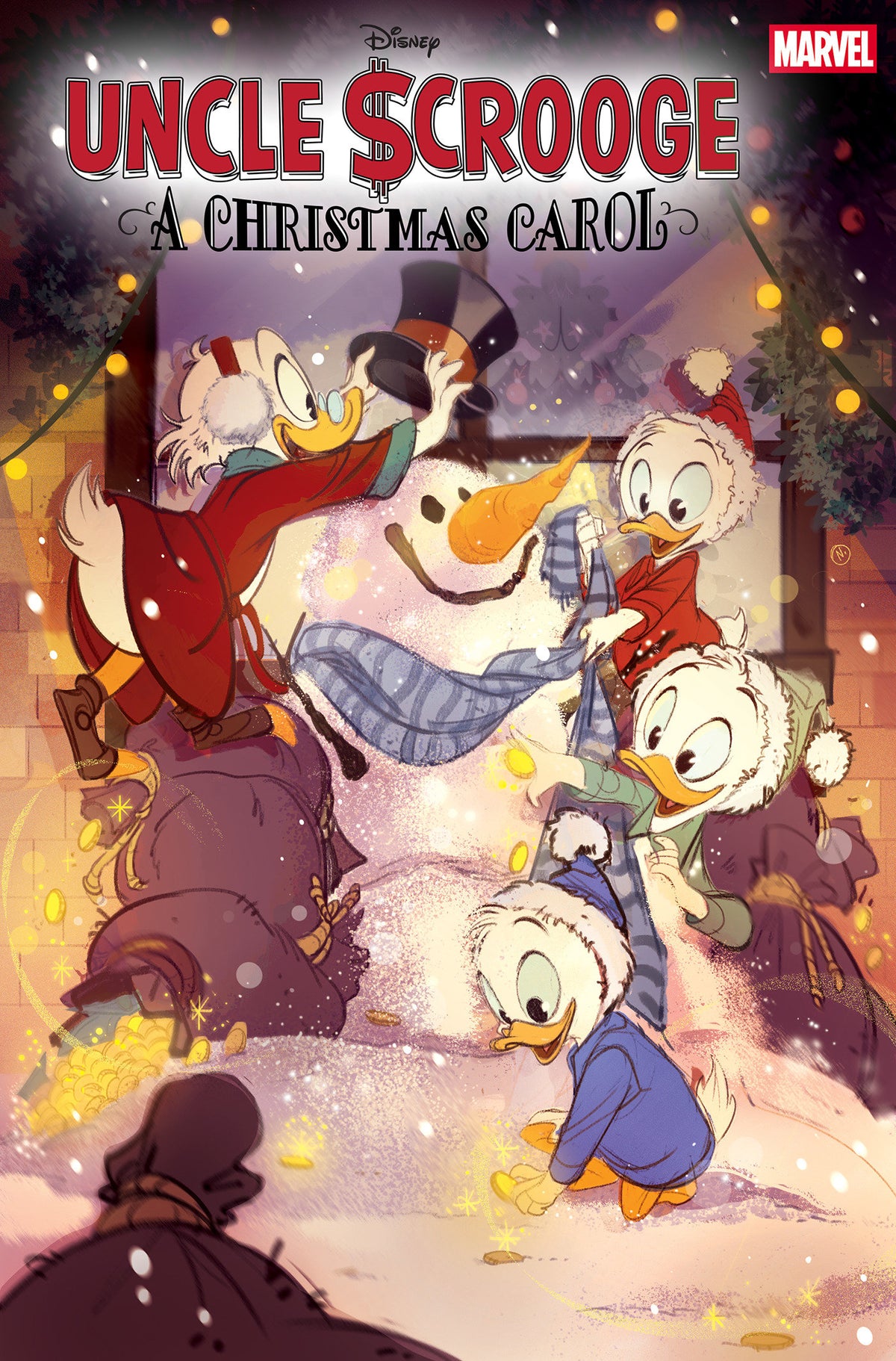 Uncle Scrooge: A Christmas Carol #1 Cover C Nicoletta Baldari