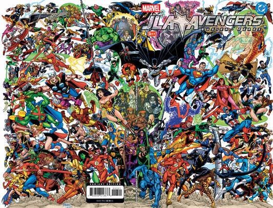 JLA/Avengers #3 Facsimile Edition Foil Wraparound Variant - George Perez