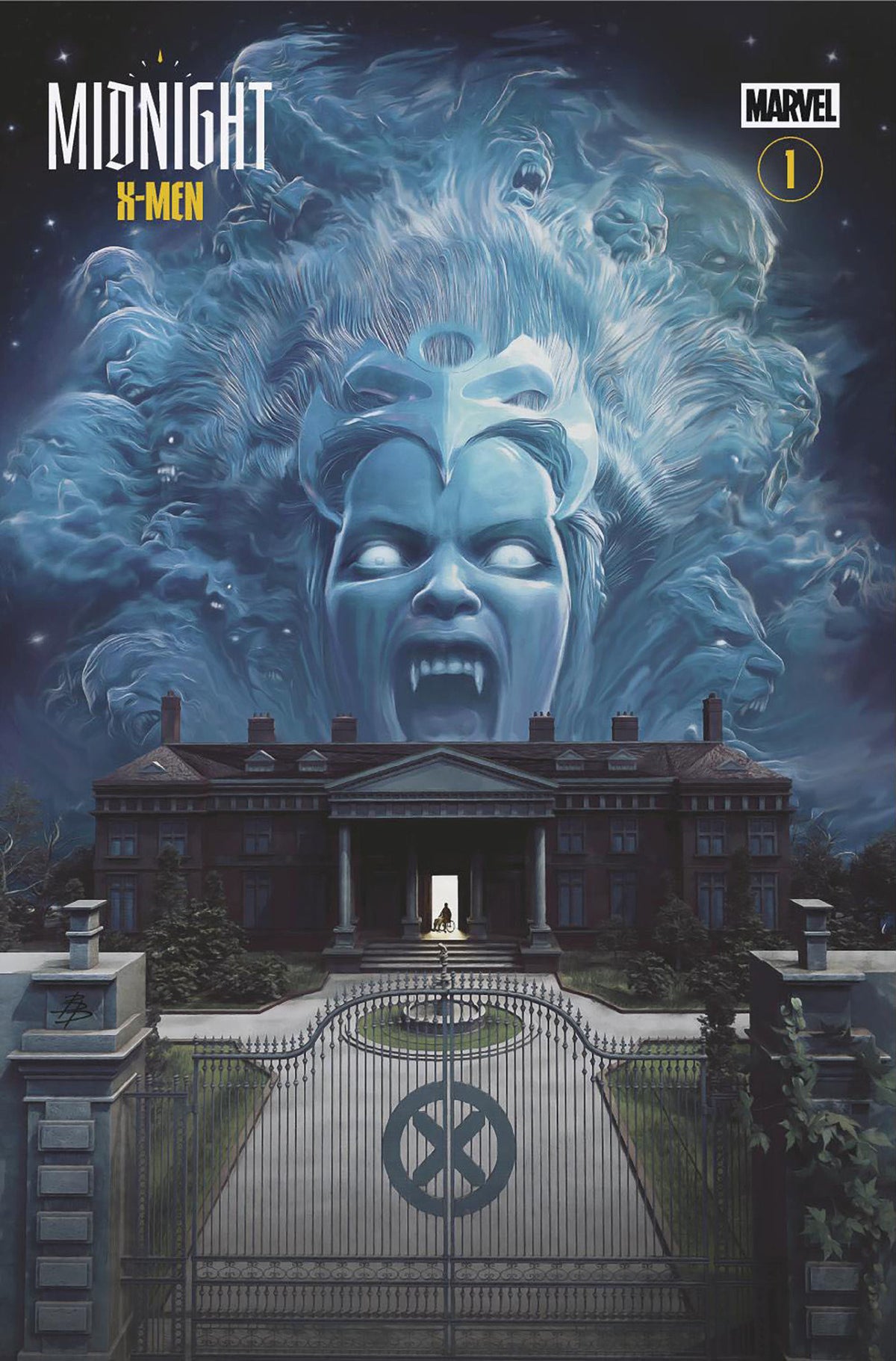 Midnight X-Men #1 Cover D Bjorn Barends Midnight Horror Homage
