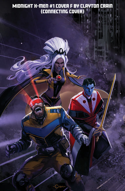Midnight X-Men #1 Cover F Clayton Crain 3-Part Connecting