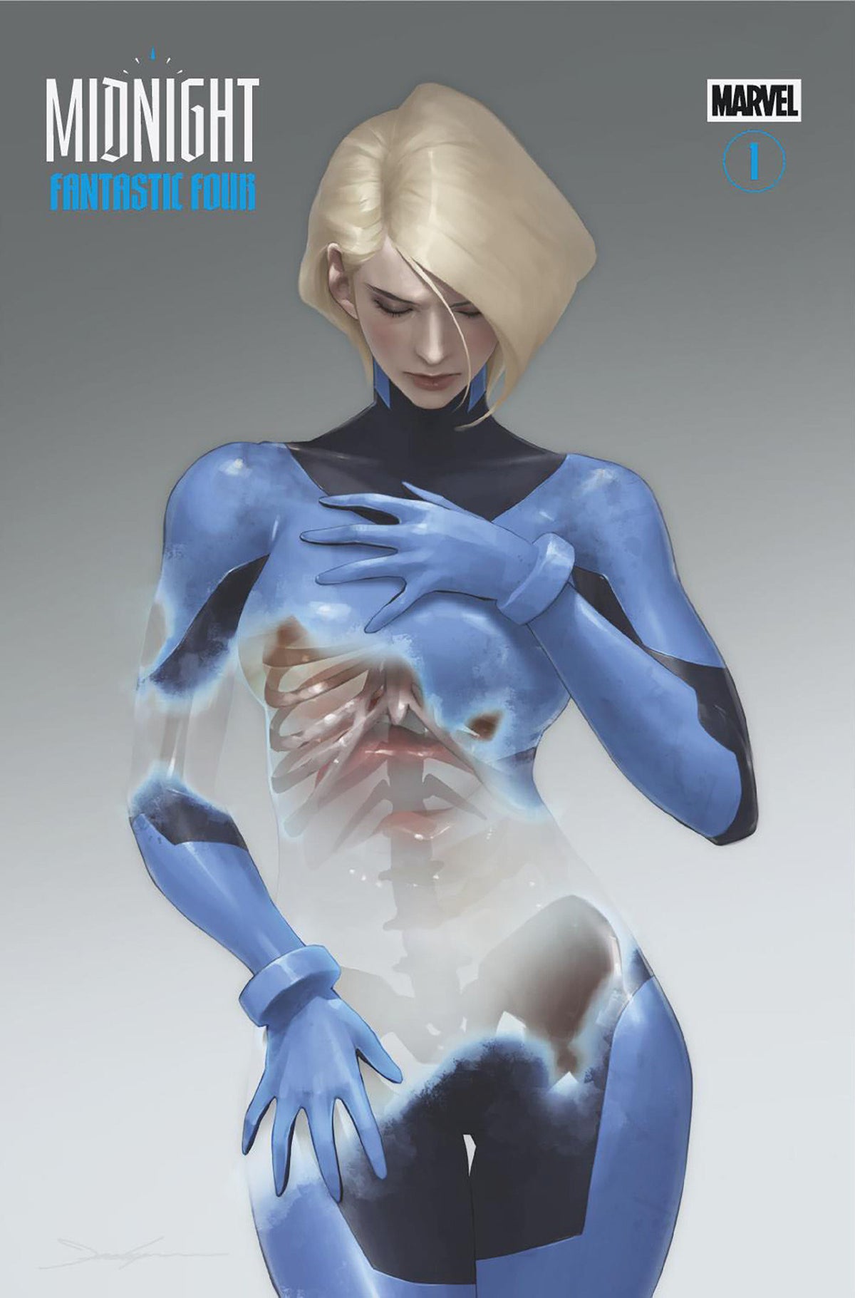 Midnight Fantastic Four #1 Cover E 1:25 Jeehyung Lee Midnight Gallery