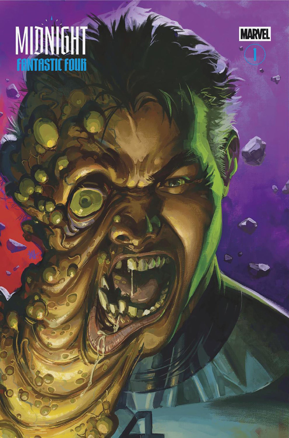 Midnight Fantastic Four #1 Cover C Ben Harvey Midnight Special