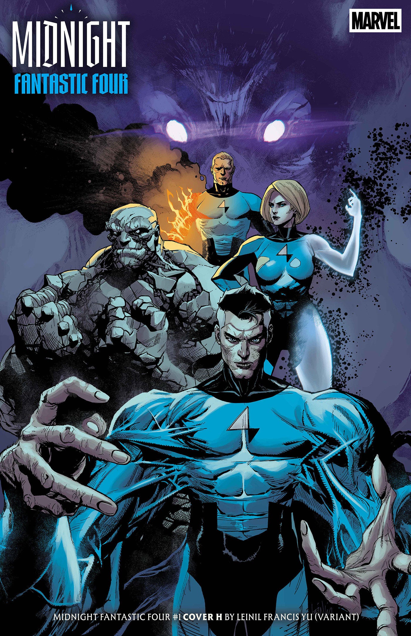 Midnight Fantastic Four #1 Cover H Leinil Yu