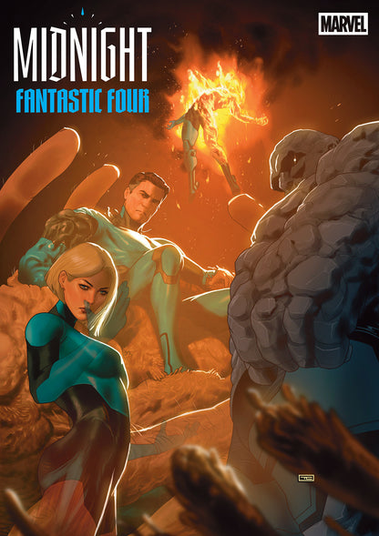 Midnight Fantastic Four #2 Cover E 1:25 Taurin Clarke Midnight Gallery
