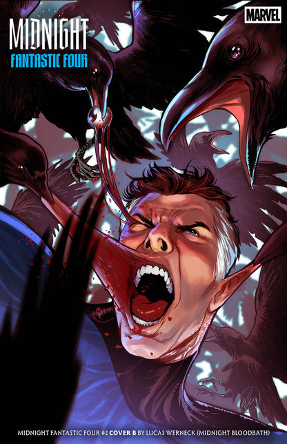 Midnight Fantastic Four #2 Cover B Lucas Werneck Midnight Bloodbath