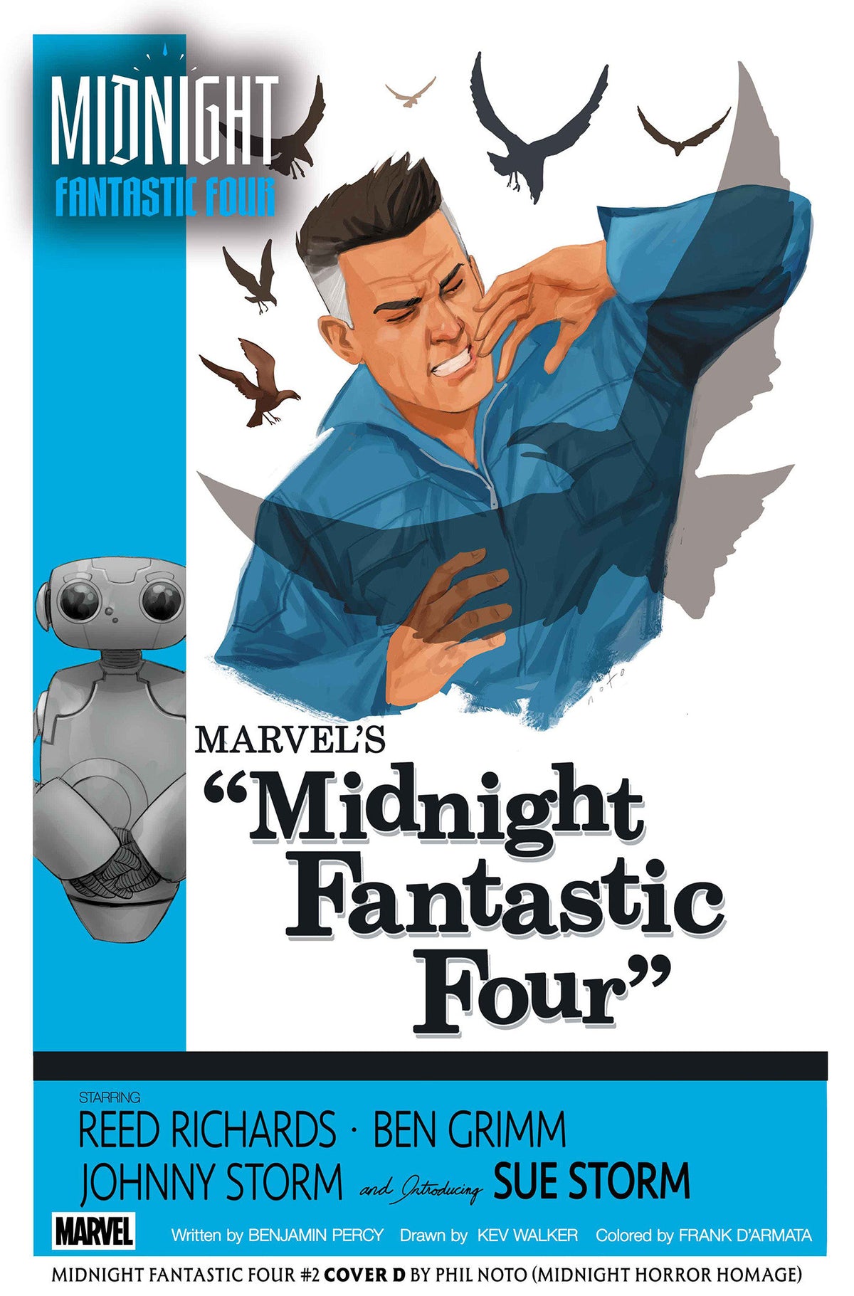 Midnight Fantastic Four #2 Cover D Phil Noto Midnight Horror Homage