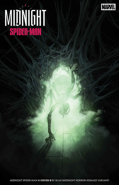 Midnight Spider-Man #1 Cover D Skan Midnight Horror Homage
