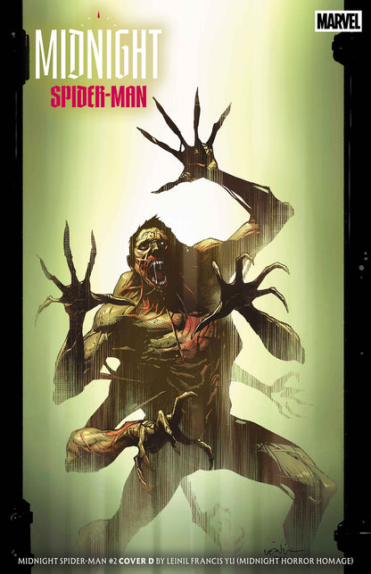 Midnight Spider-Man #2 Cover D Leinil Yu Midnight Horror Homage