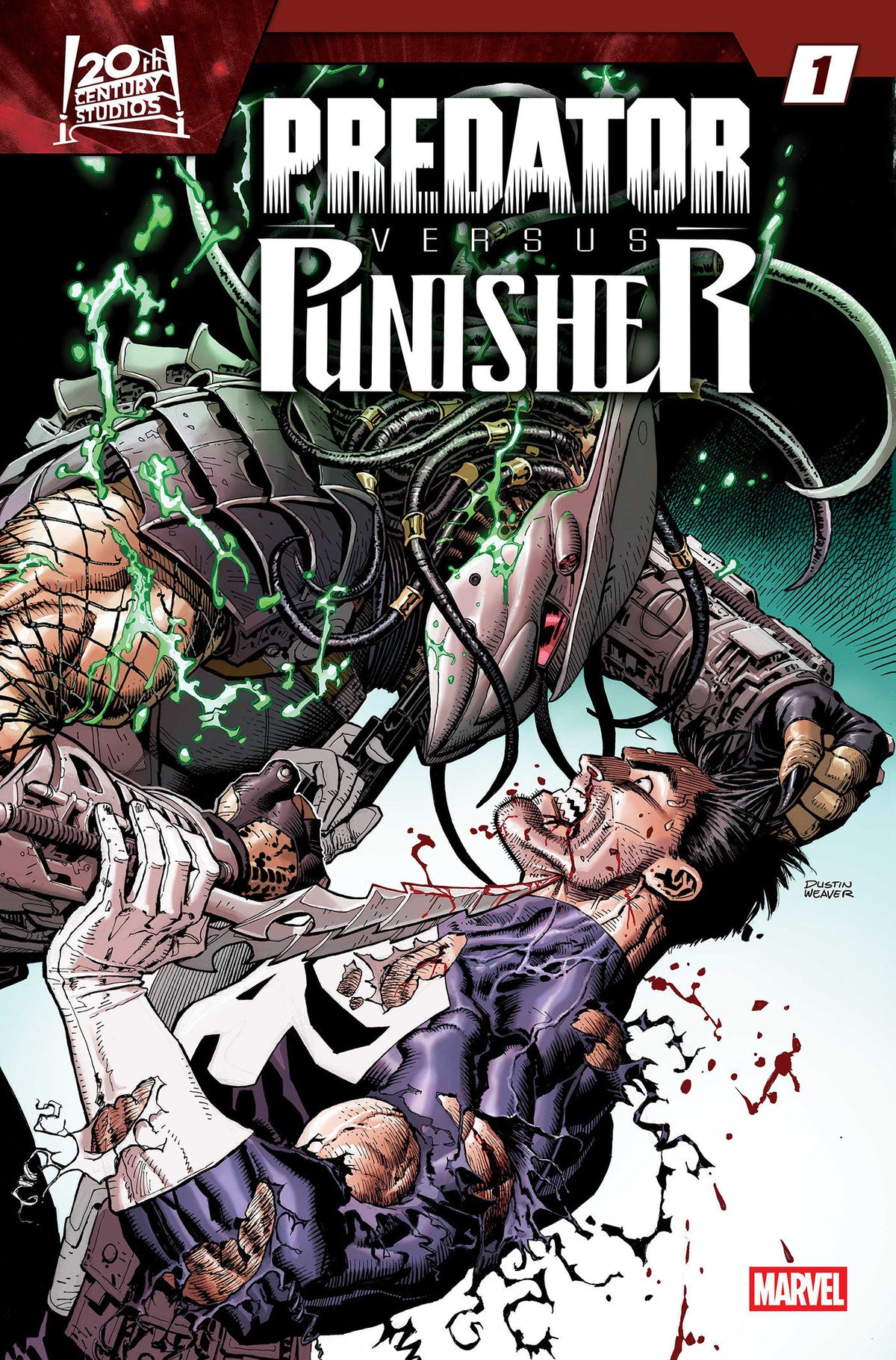 Predator vs. Punisher #1 Cover A Dustin Weaver