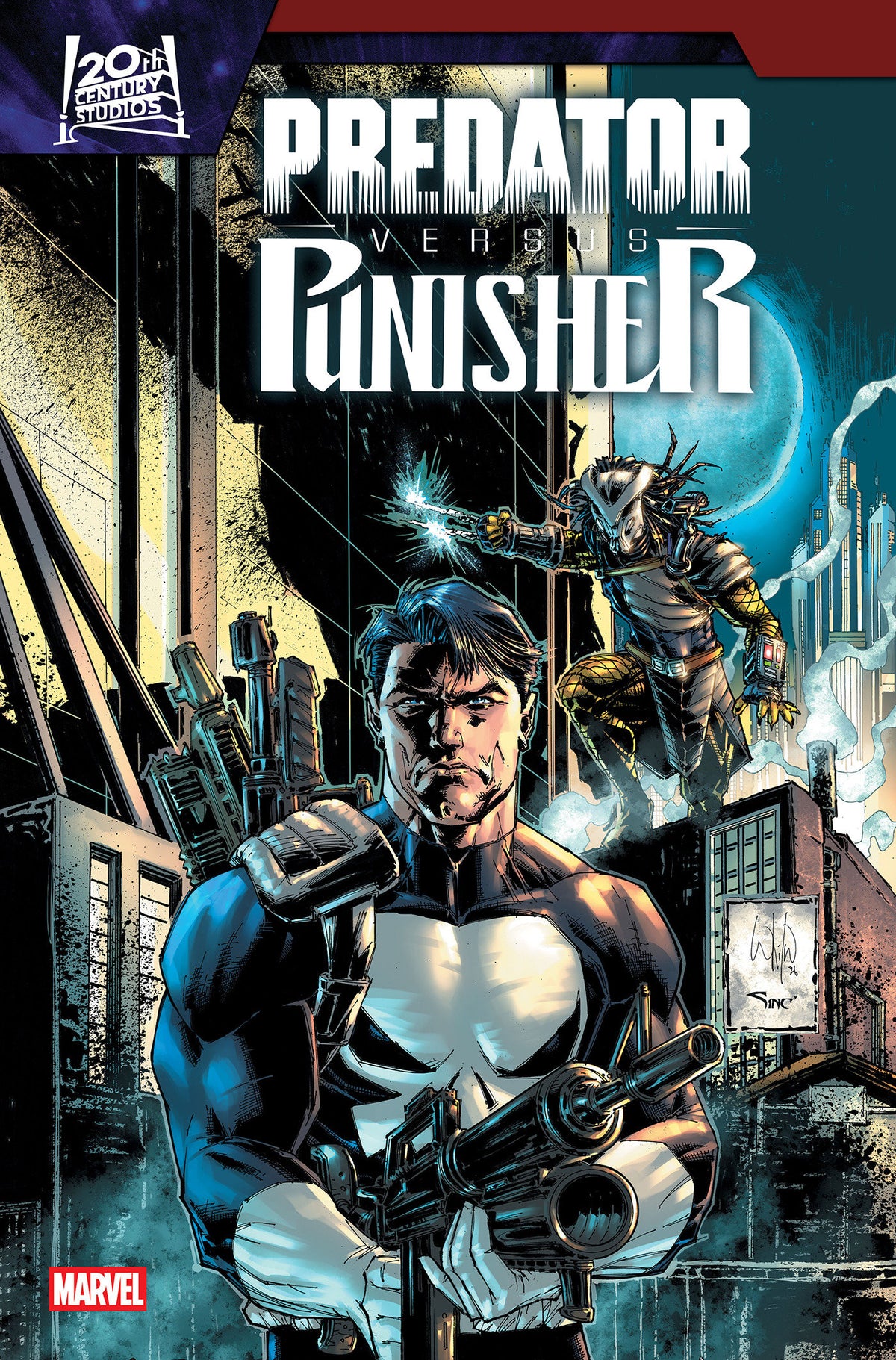 Predator vs. Punisher #2 Cover C 1:25 Whilce Portacio