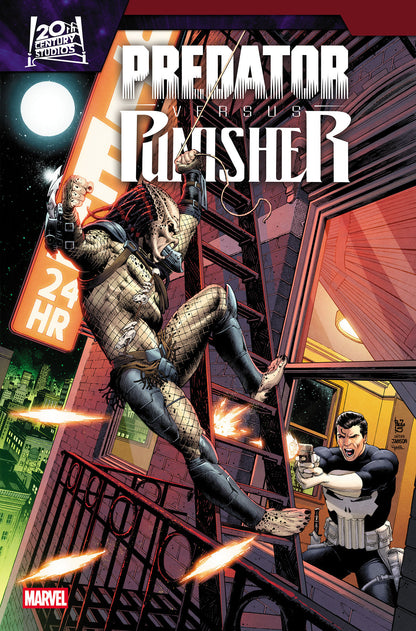 Predator vs. Punisher #2 Cover B Paulo Siqueira Homage