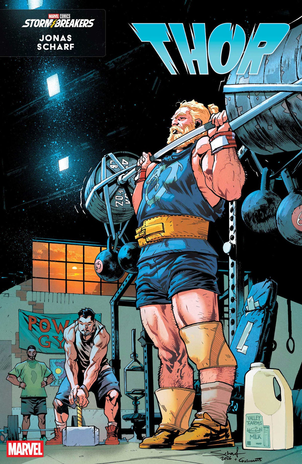 Thor #803 Cover D Jonas Scharf Workout