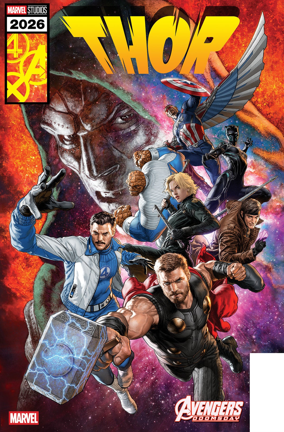 Thor #803 Cover F Mauro Cascioli Marvel Studios Doomsday