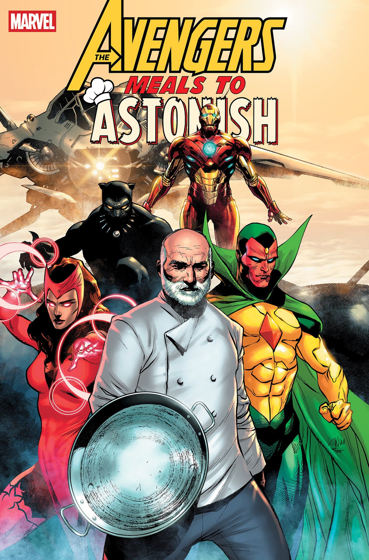 MEALS TO ASTONISH: AVENGERS #1 Cover A Leinil Yu