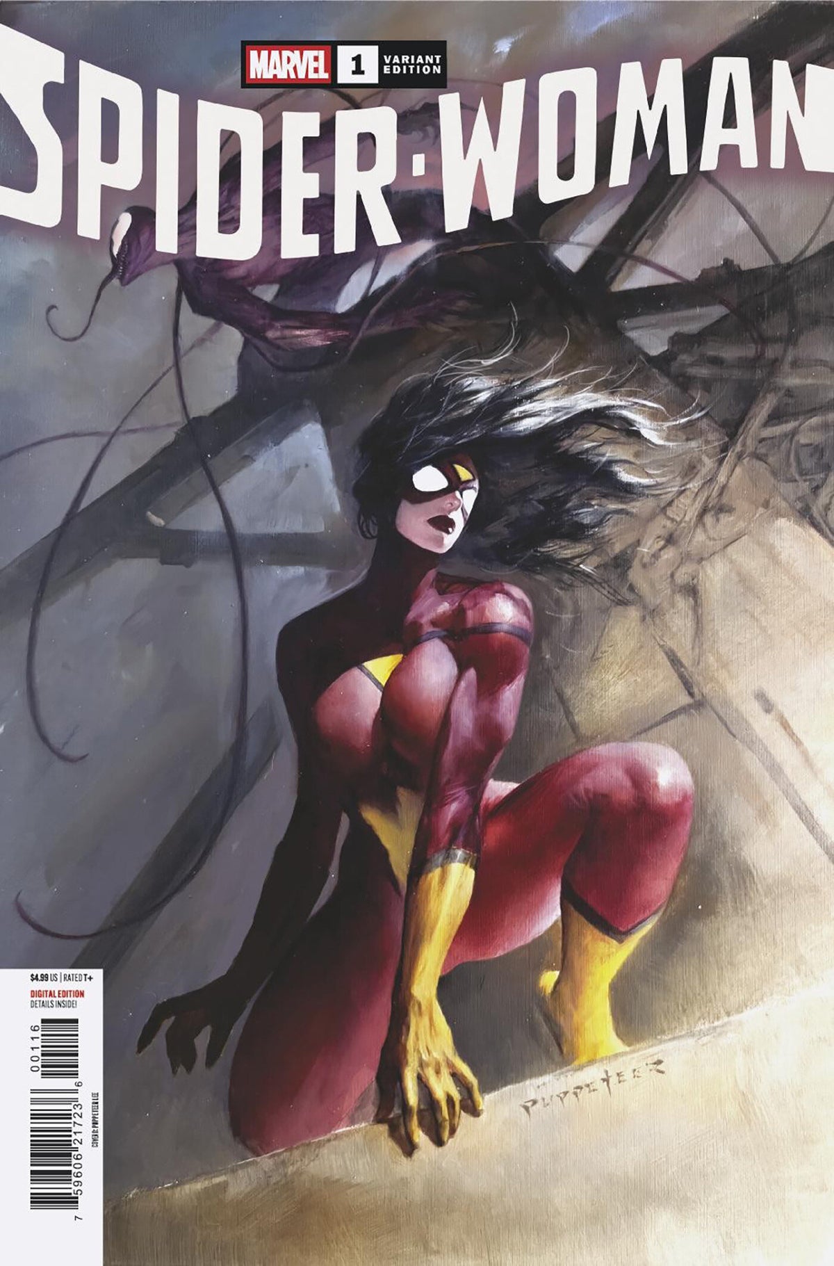Spider-Woman #1 Cover D Puppeteer Lee 1 in 25 Variant