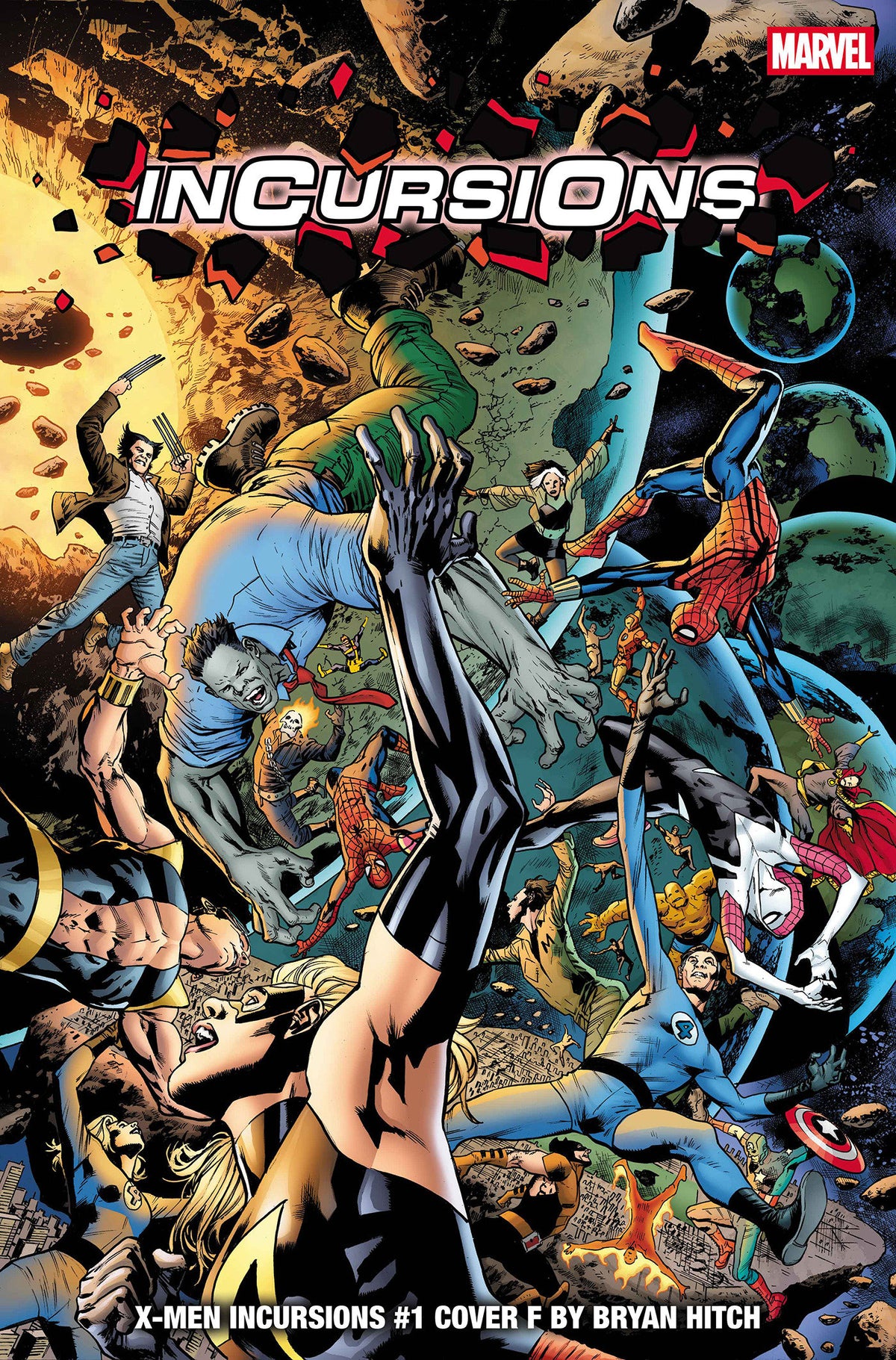 X-Men: Incursions #1 Cover F Bryan Hitch Incursions