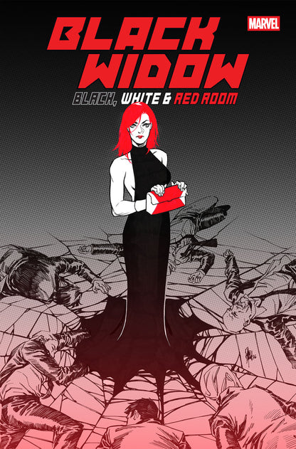 Black Widow: Black, White & Red Room #2 Cover A Elena Casagrande