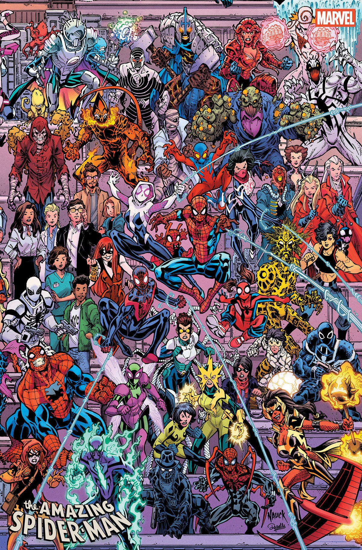 Amazing Spider-Man #1003 Cover B Todd Nauck Connecting Legacy