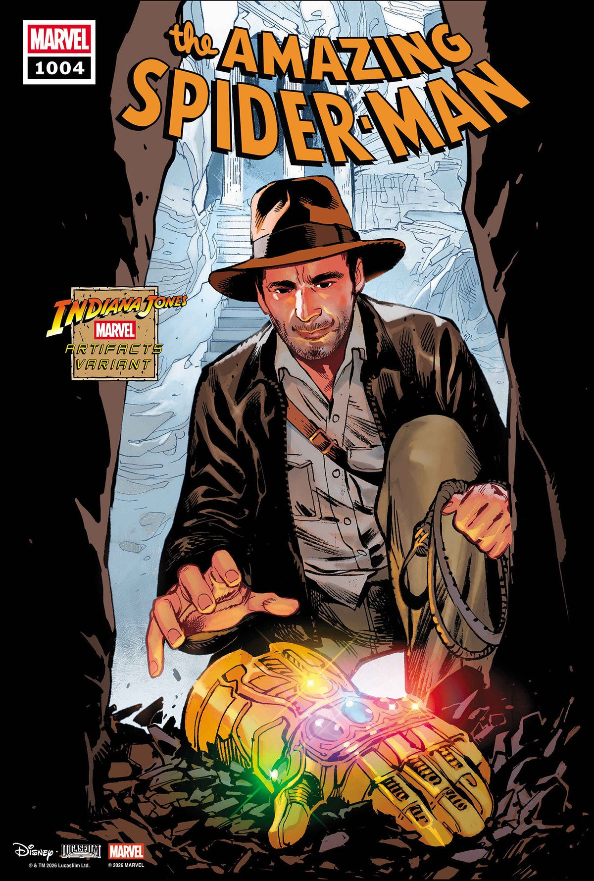Amazing Spider-Man #1004 Cover C Sara Pichelli Indiana Jones Artifact