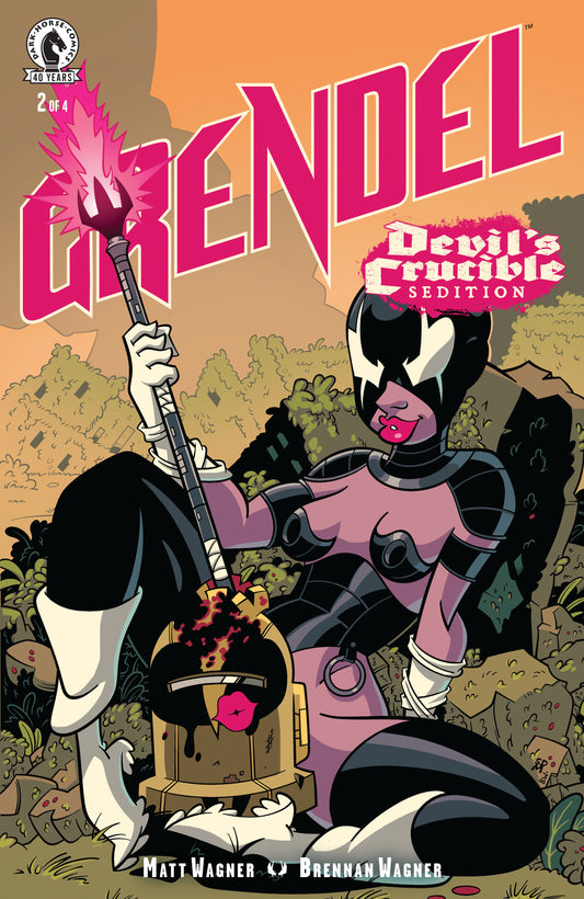 Comic book cover of 'Grendel: Devil's Crucible  Sedition #2 (Cover B) (Steve Musgrave) PRESALE 8/26'