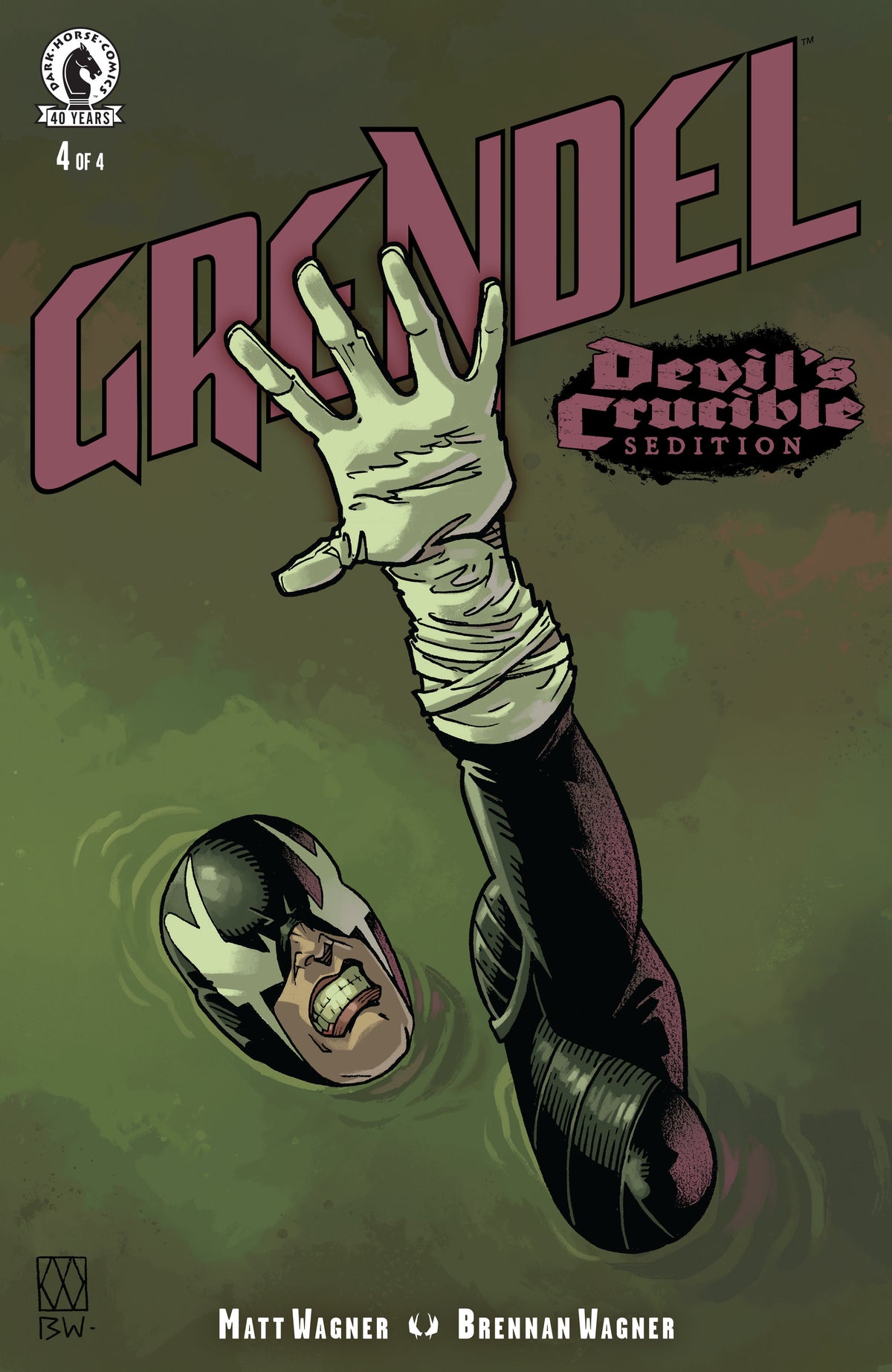 Grendel: Devil's Crucible-Sedition #4 Cover A Matt Wagner