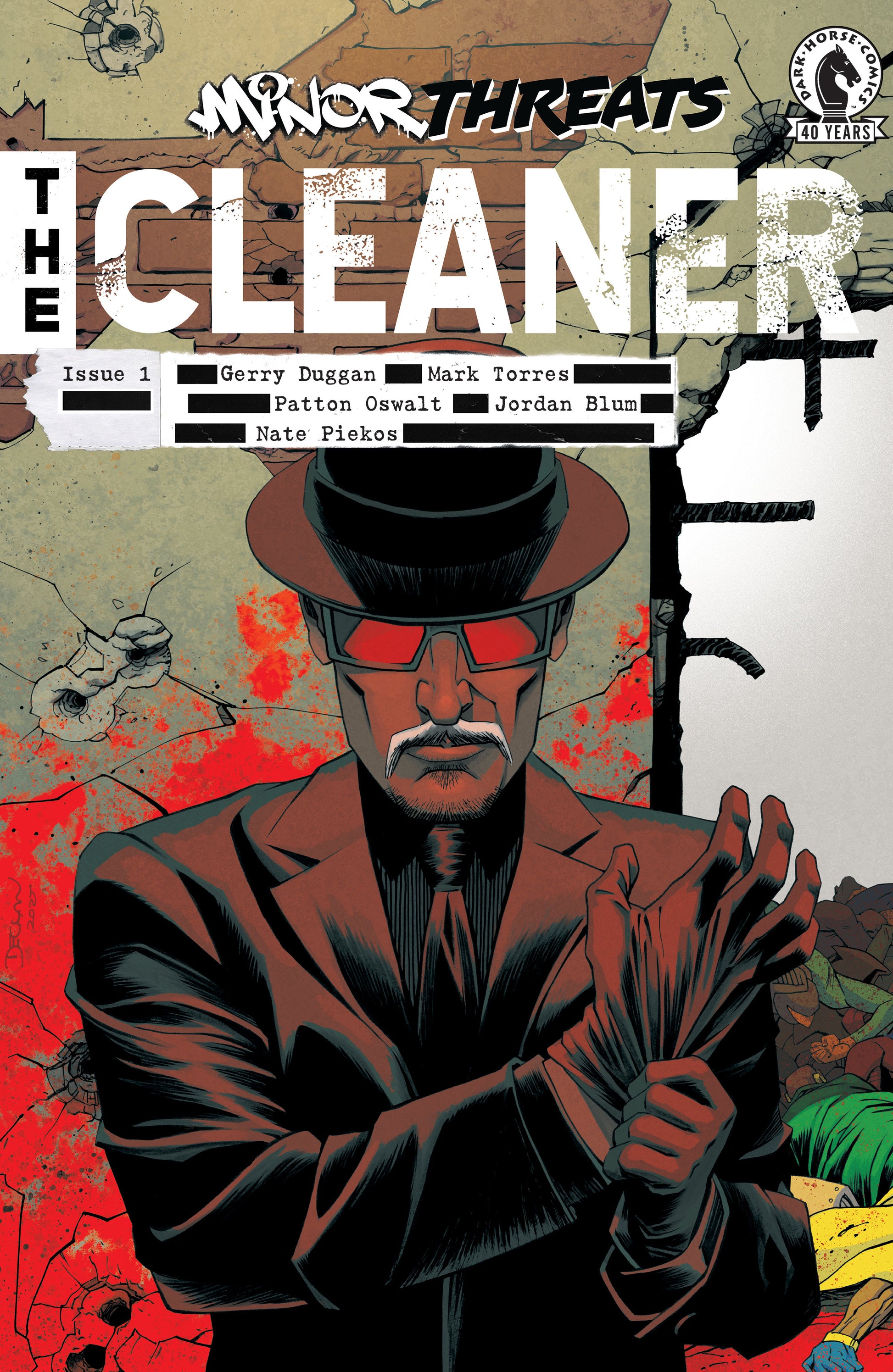 Minor Threats: The Cleaner #1 Cover D Declan Shalvey