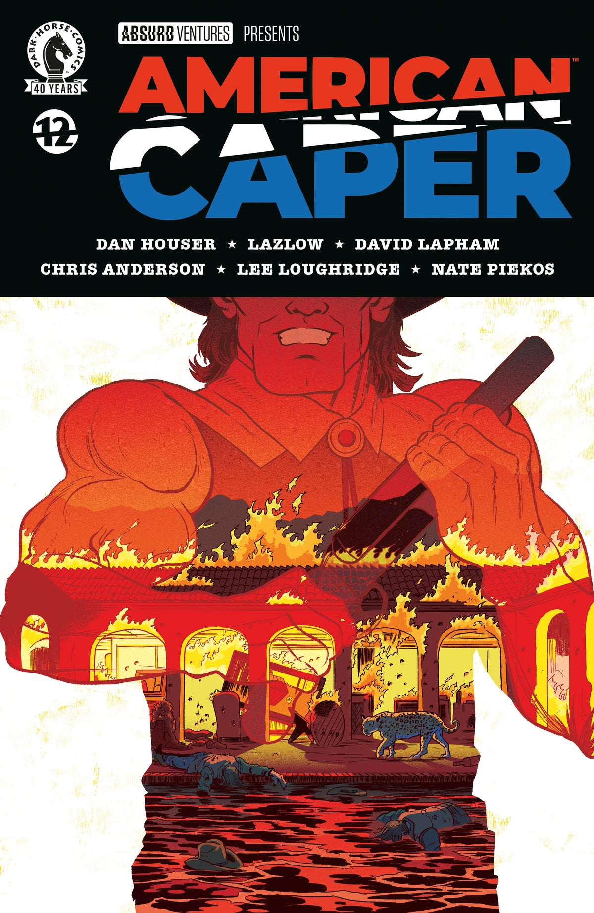 American Caper #12 Cover A Tyler Boss