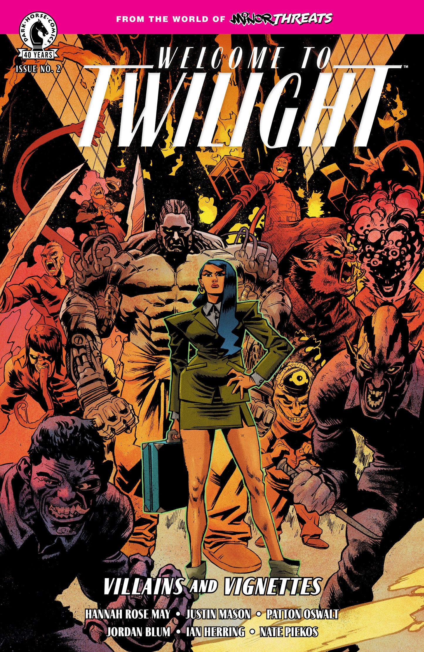 From the World of Minor Threats: Welcome to Twilight II #2 Cover A Scott Hepburn