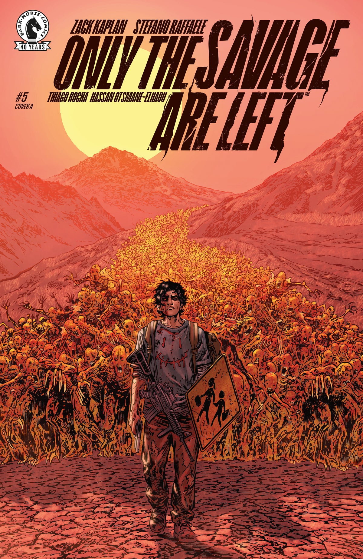 Only the Savage are Left #5 Cover A Stefano Raffaele