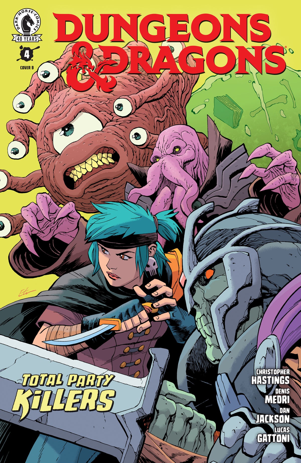 Dungeons & Dragons: Total Party Killers #4 Cover B Ethan Young