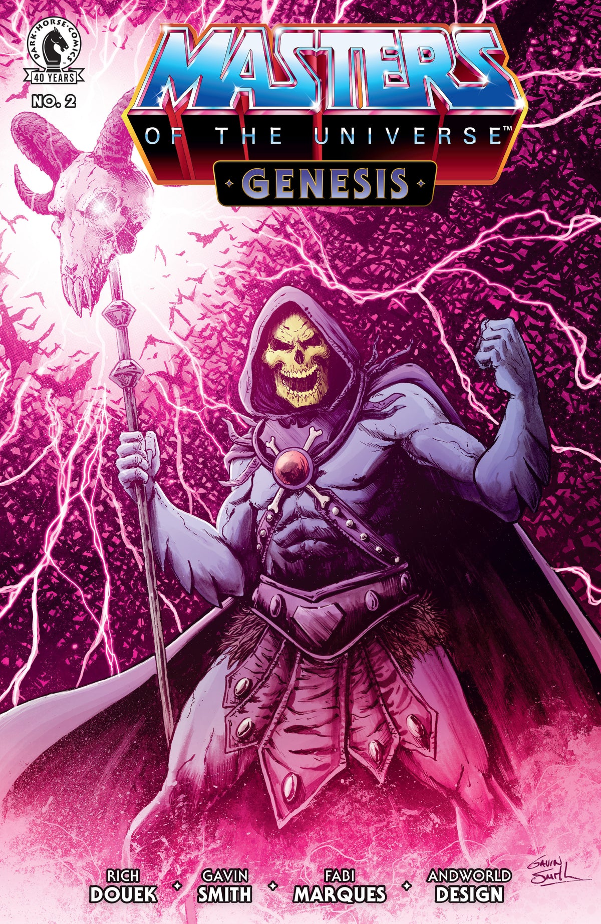 Masters Of The Universe: Genesis #2 (Cover B) (Gavin Smith) PRESALE 9/16