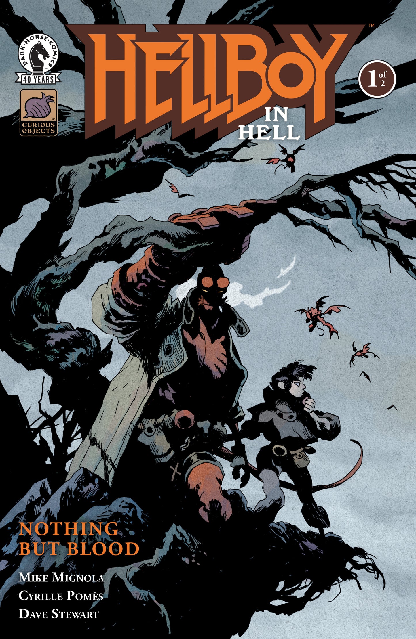 Hellboy in Hell: Nothing But Blood #1 Cover A Cyrille Pomes