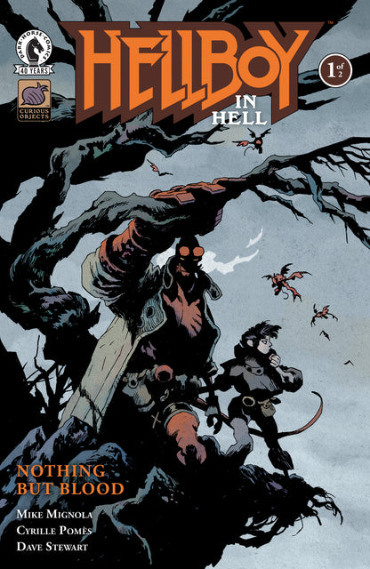 Hellboy in Hell: Nothing But Blood #1 Cover A Cyrille Pomes