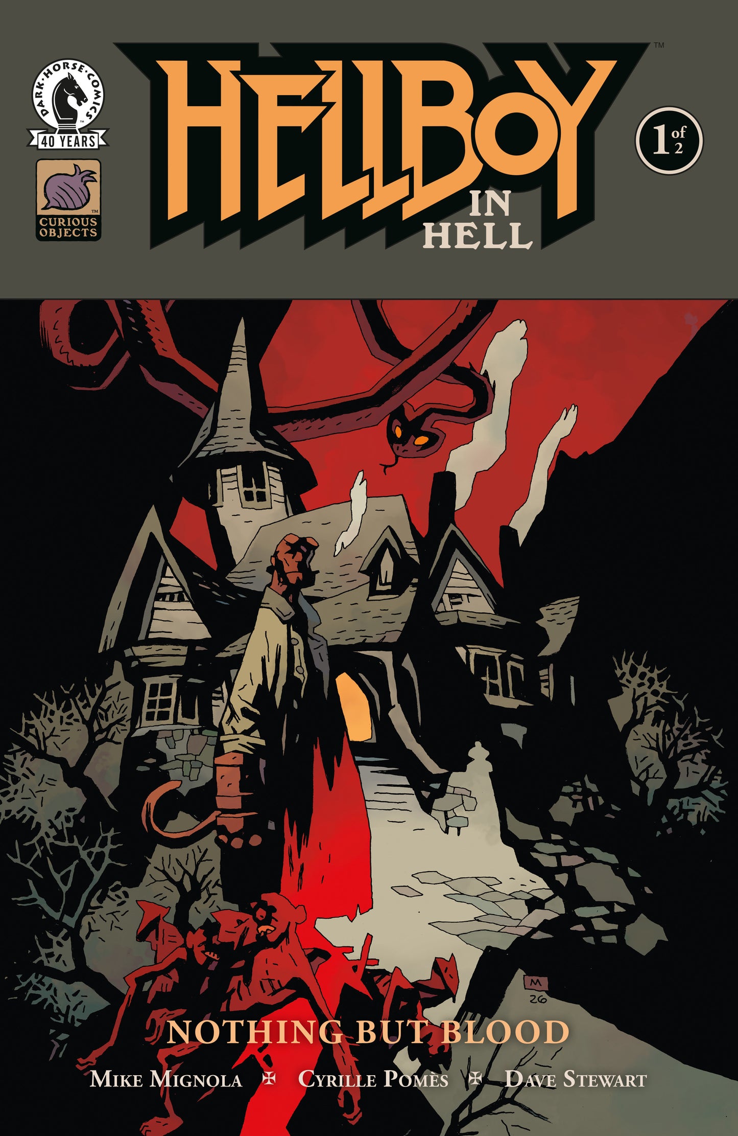 Hellboy in Hell: Nothing But Blood #1 Cover B Mike Mignola