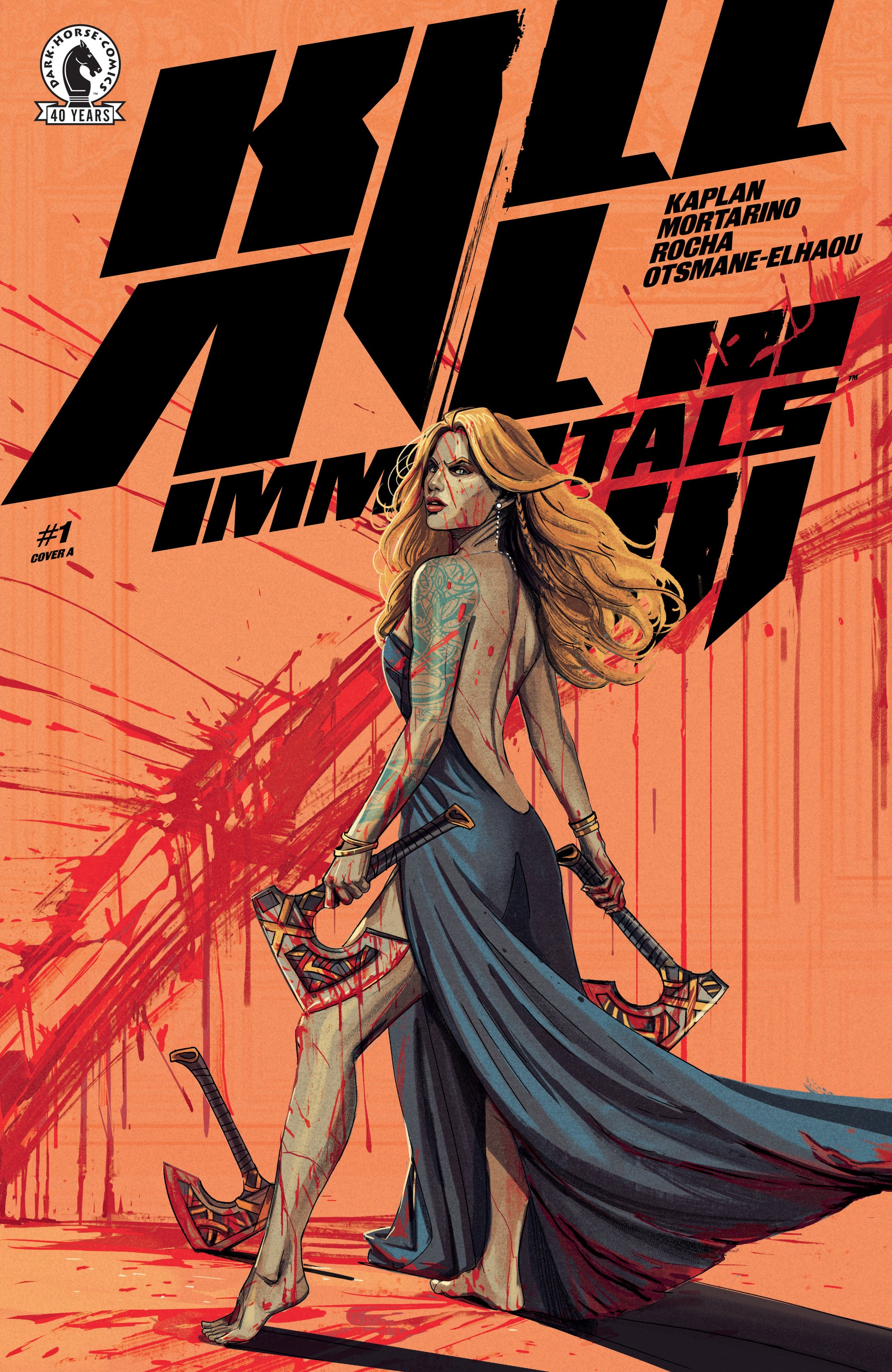 Kill All Immortals III #1 Cover A Oliver Barrett