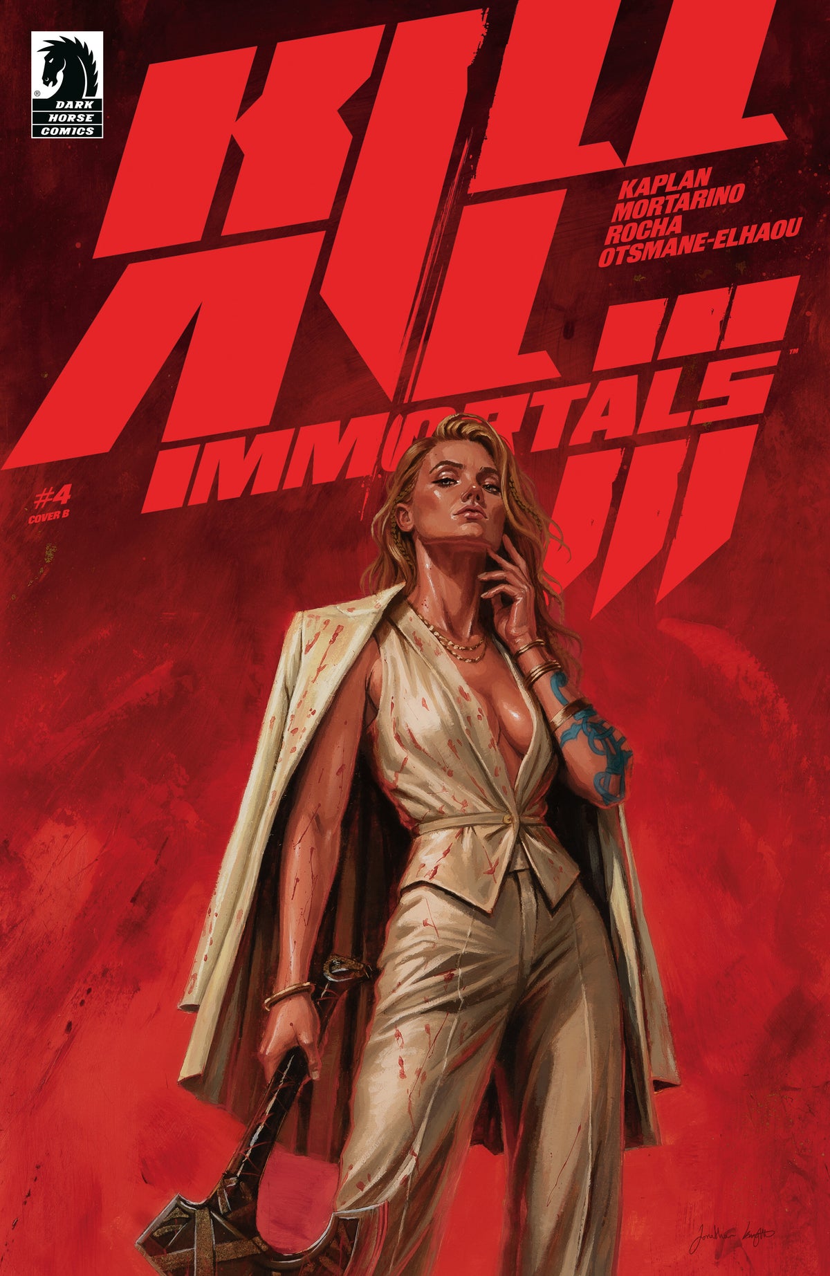 Kill All Immortals III #4 Cover B Jordan Knight