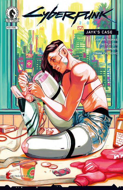 Cyberpunk 2077: Jayk's Case #1 Cover D Nimit Malavia